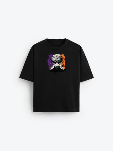 Unisex Black SHINOBI Oversized T-shirt