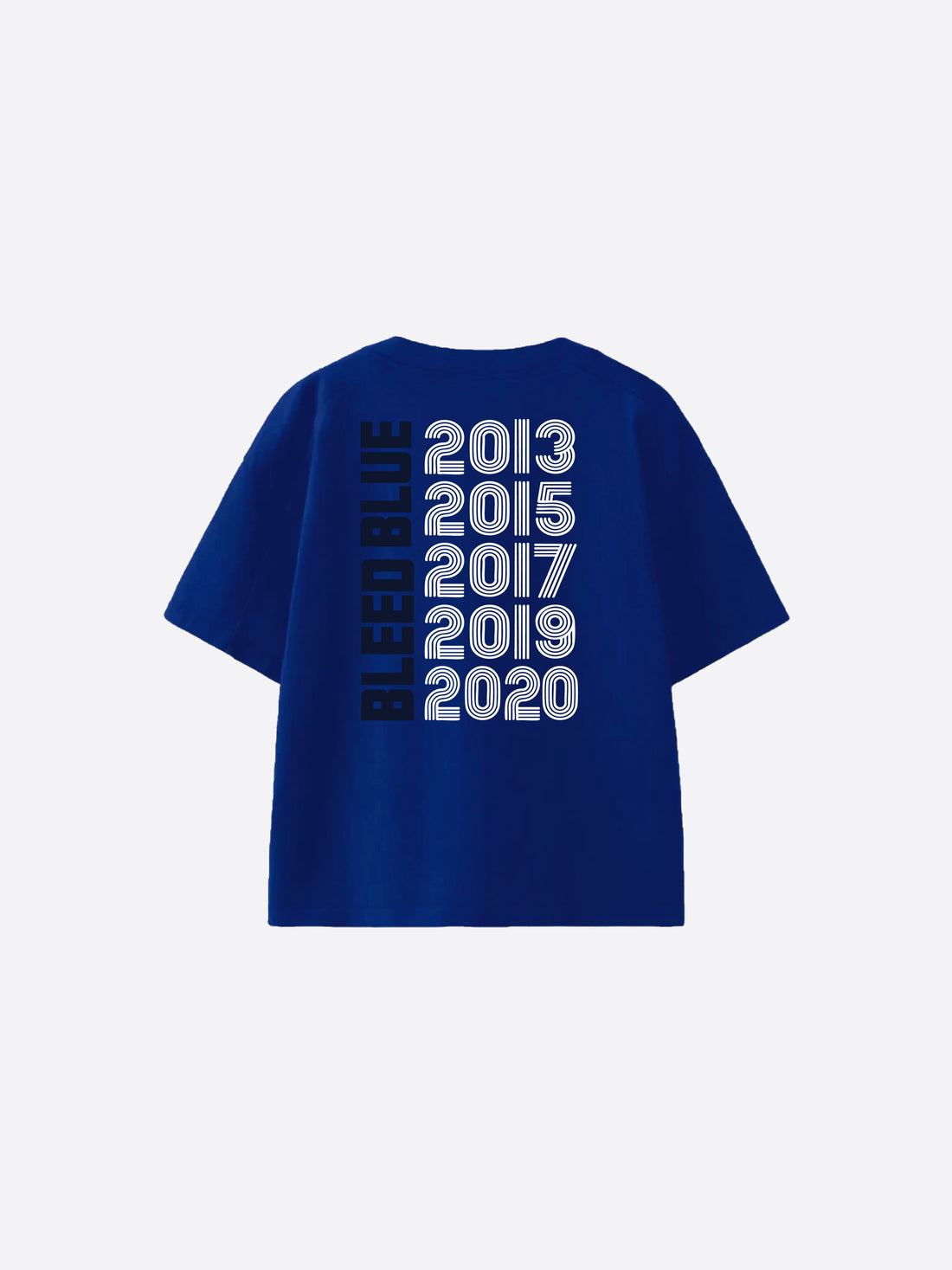 Unisex Oversized BLEED BLUE T-shirt