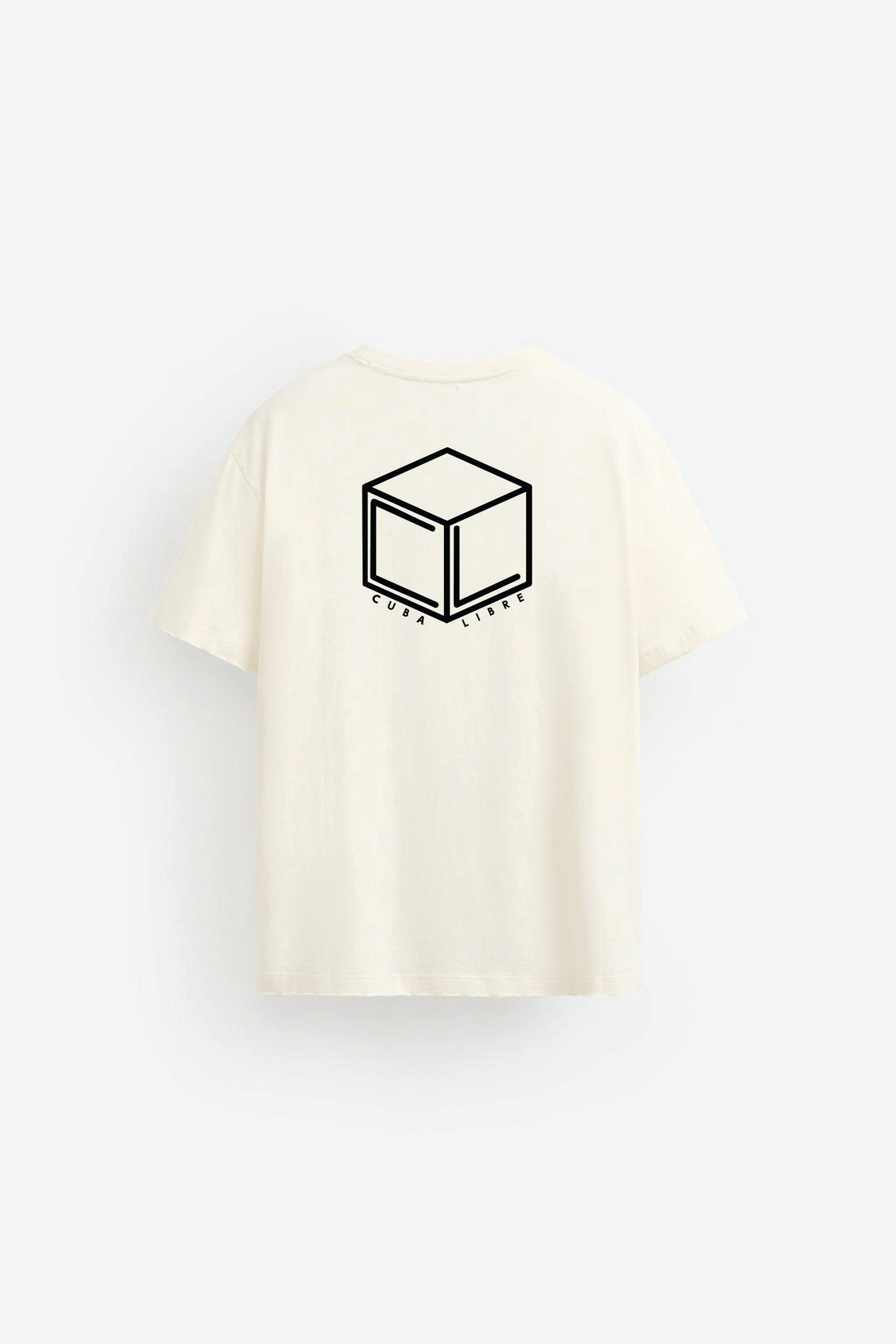 Unisex Beige Cuba Libre Oversized T-shirt
