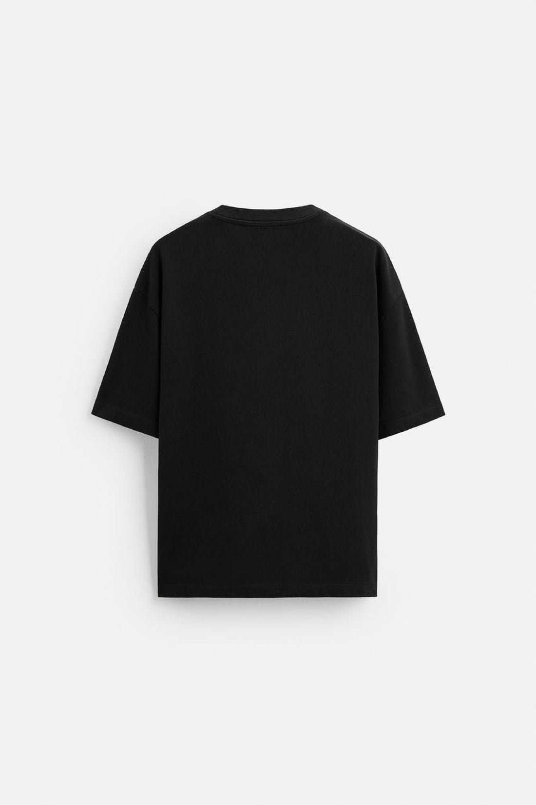 Unisex Black Oversized SUNDAY CIRCUIT T-shirt