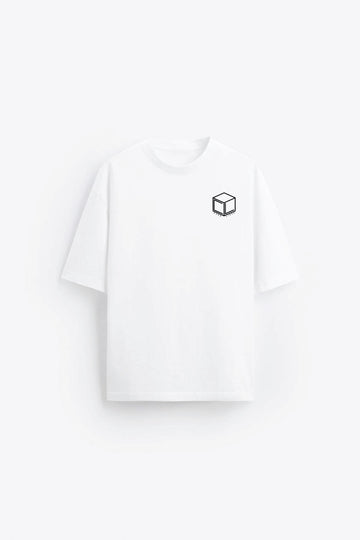 Unisex White Cuba Libre Oversized T-shirt