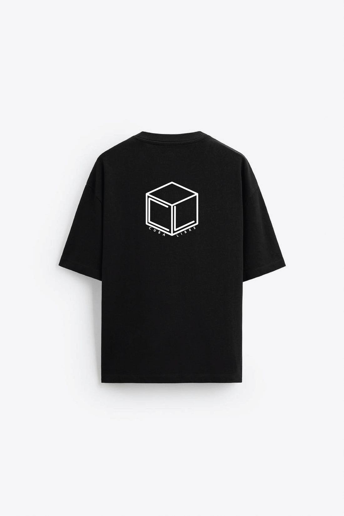 Unisex Black Cuba Libre Oversized T-shirt