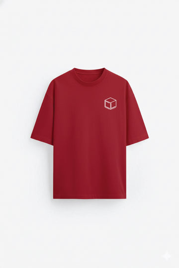 Unisex Red Cuba Libre Oversized T-shirt